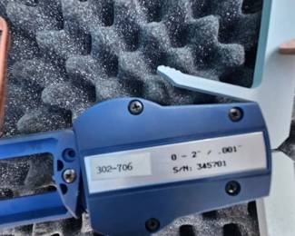 Dyer O-Ring Groove Gauge used for measuring dimensions of internal grooves. Cost $350