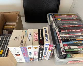 DVD's, Cassettes