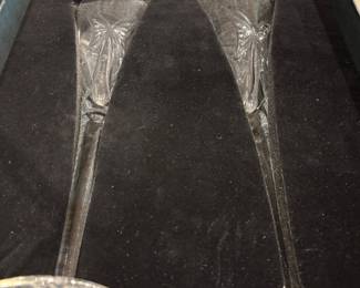 Waterford Flutes, Cut Crystal, in Gift Box 