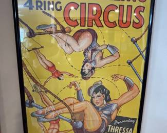 MCM Circus Poster, 28" X 41"