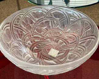 Lalique Pinson's Bowl, Paris