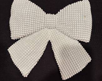 Beaded Bow Wall Decor
