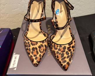 Animal-Print Stiletto Heel By Ann Taylor