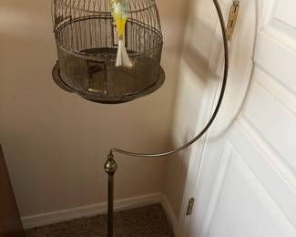 Old Brass Birdcage