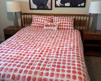 MCM King Headboard Drexel "Declaration Line" by Kipp Stewart, 1960's