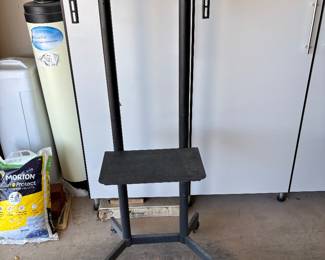 Rolling TV Stand with Cover (Great for Outdoors)