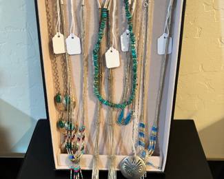 Selection of Sterling and Turquoise