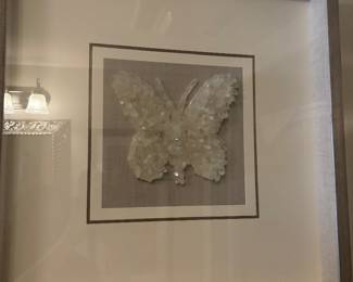 3-Shadow Boxes With Natural Crystals
