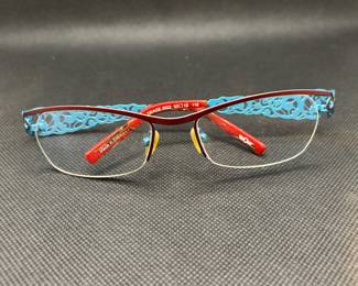Eyewear Made in France, Floral Cut-Out Temples