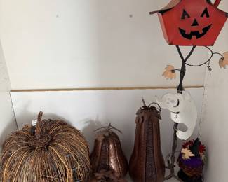 Happy Halloween - Copper and Metal Decor