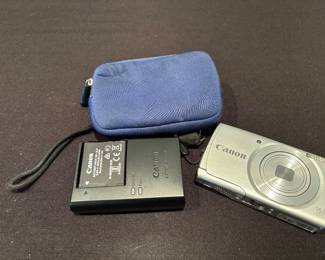 Canon 360 Camera, Case, Charger & Batteries