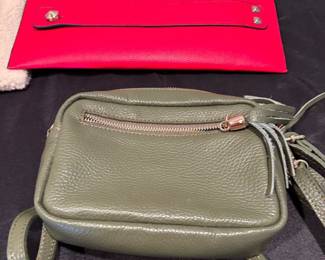 Crossbody Leather Bag with Tassle