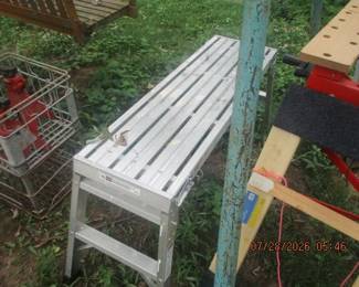Aluminum bench