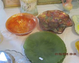 Fenton and Indiana carnival glass