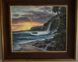 original painting by Robert Thomas