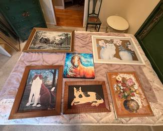 Various art pieces 