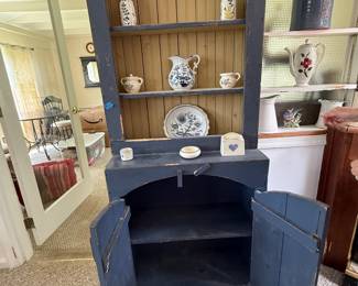Rustic cabinet- needs love and decor 