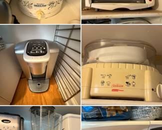 Various kitchen appliances 