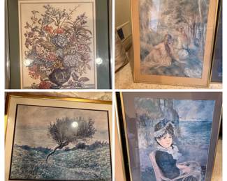Various art pieces 