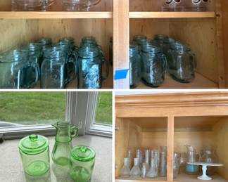Various glassware 