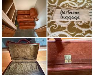 Incredibly Special Vintage Hartmann Luggage- 4 Piece Set