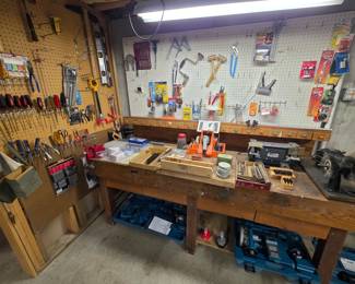Tools, Power Tools, Work Bench