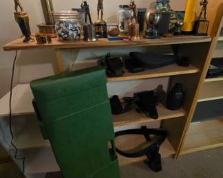 Ammunition, Trophies, Buttons, Crafts, Guns Case