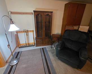 Gun Cabinet, La-Z-Boy Recliner 
