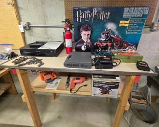 Work Bench, Tools, Vintage Harry Potter Train