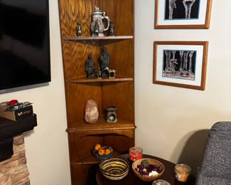 Darling corner cabinet