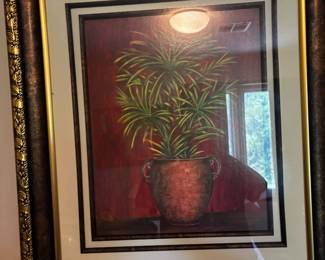 Lots of nice framed art