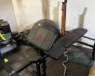Weight set, weight benches 
