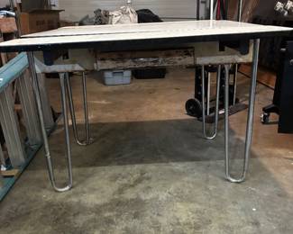 Cool folder out mid century table