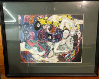 Klimt print 