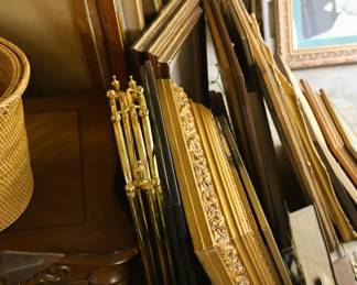 Just a fraction of the artwork and framed mirrors available