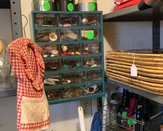 Small tools cabinet.