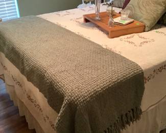 Other Queen size bed with Mattress & box springs, bed frame.  Price: 395.00