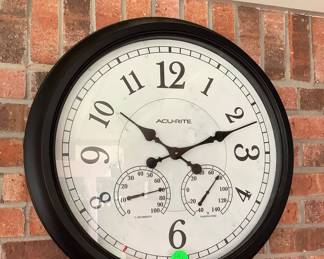 ACU- Rite Clock. Price: 45.00