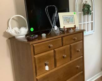 Tall chest in bedroom.  Price: 150.00
