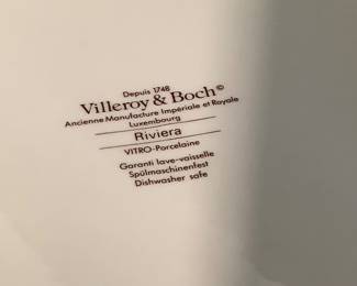 VILLEROY & BOCH PATTERN Riviera.