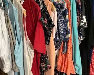 Women’s clothing.