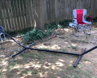 Hammock stand.  Price:  85.00