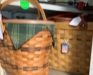 More Longaberger basket.