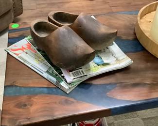 Wood shoes from Holland.