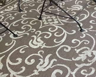 Outdoor rugs.