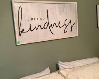 Just one of the wood signs.