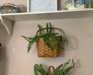 More baskets and purses.