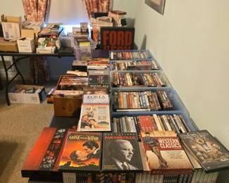 DVDs VHS CDs