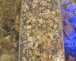 Vtg large BEATLES collage