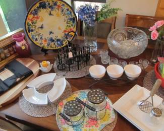 Beautiful serving pieces